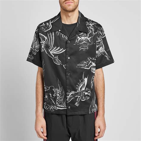 givenchy girls shirt|Givenchy hawaiian shirts.